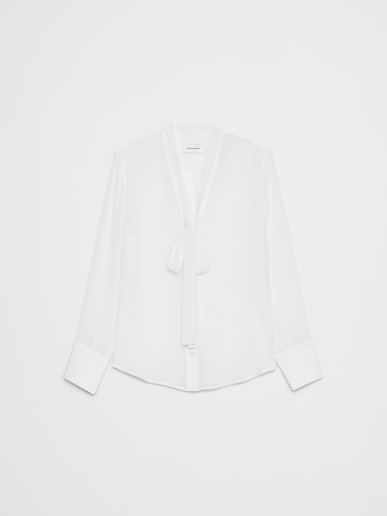 Tie-Neck Blouse