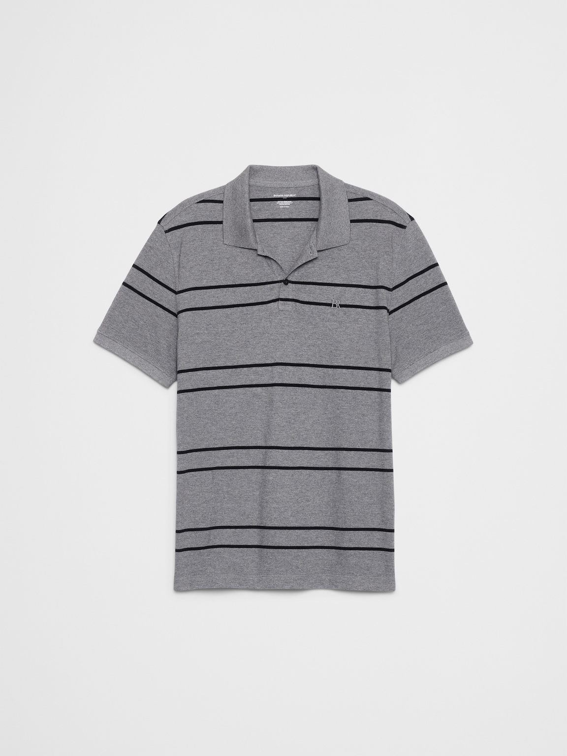 Standard-Fit Pique Polo