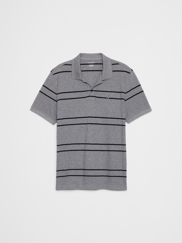 Standard-Fit Pique Polo