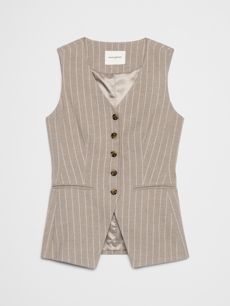 Pinstripe Vest