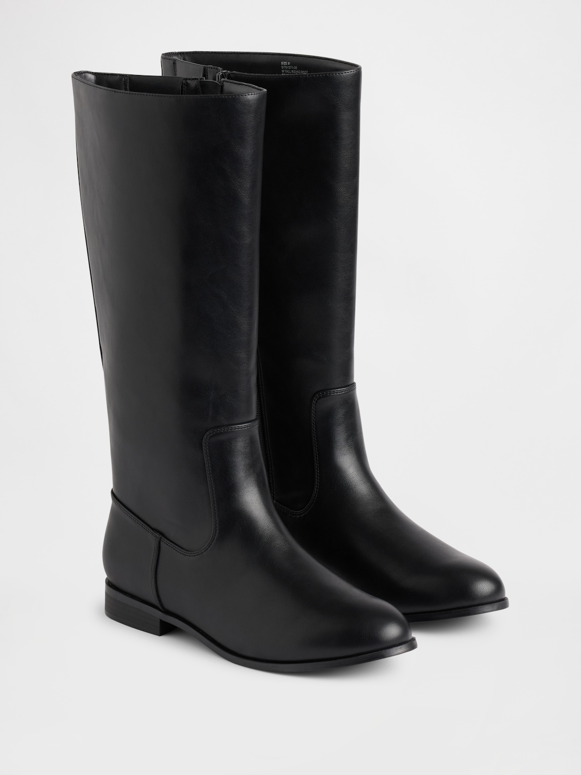 Vegan Leather Riding Boots