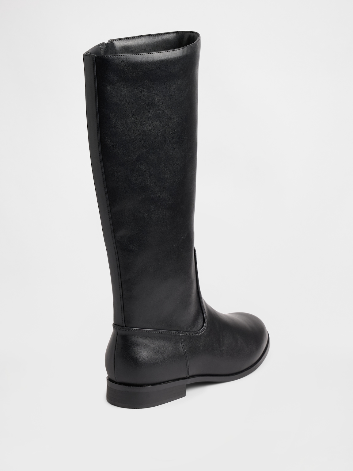 Vegan Leather Riding Boots