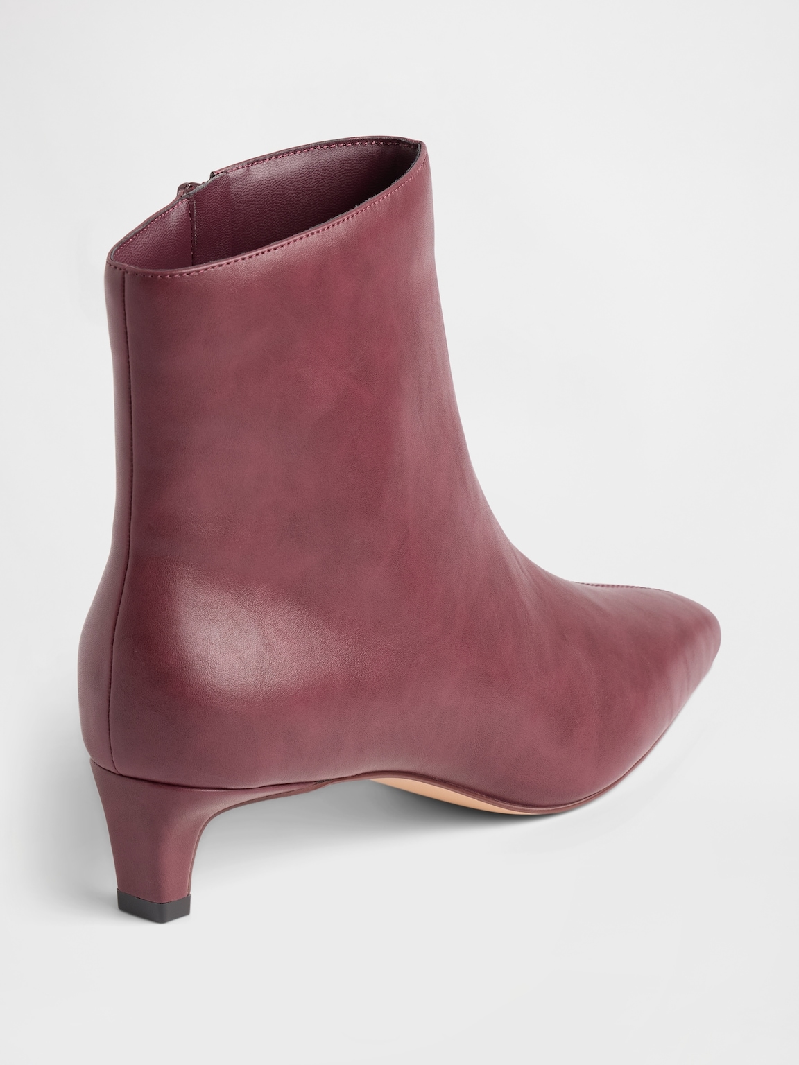 Kitten Heel Pointy Boots