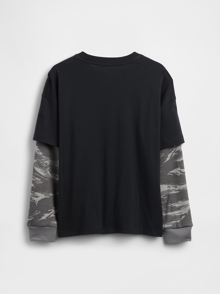 Kids 2-in-1 Graphic Logo T-Shirt