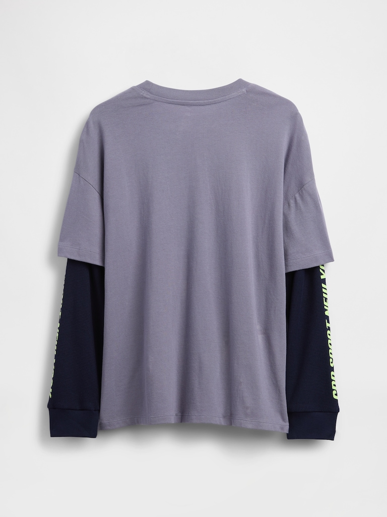 Kids 2-in-1 Graphic Logo T-Shirt