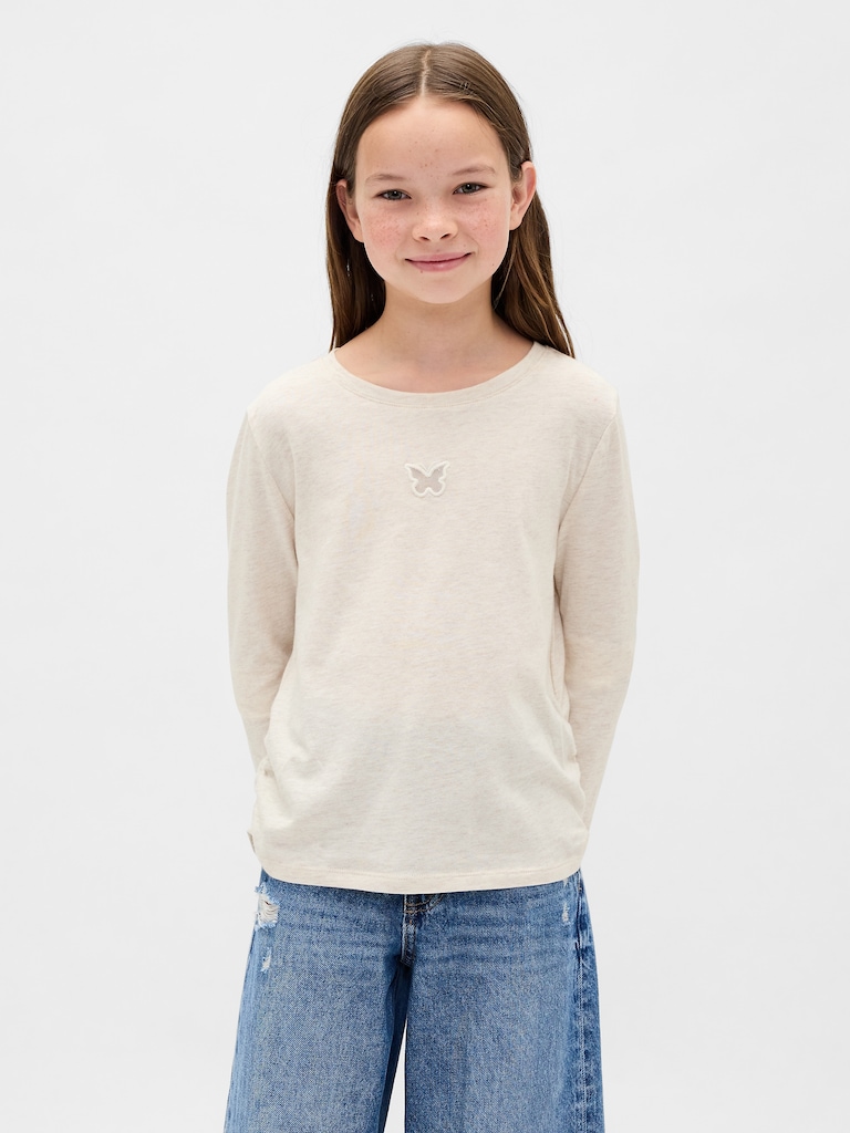 Kids Ruched Side T-Shirt