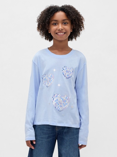 T-shirt Fille GAP Kids XXL - Logo Rose, Manches Courtes, Coton - Neuf Avec étiquettes