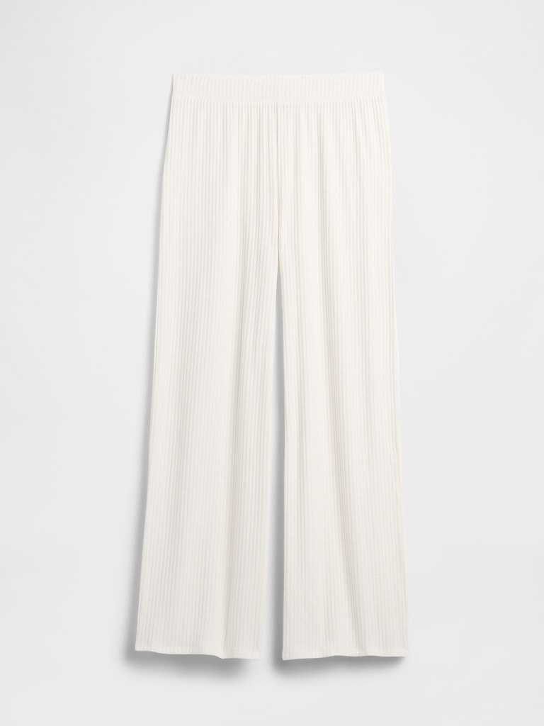 Relaxed Wide-Leg PJ Pants