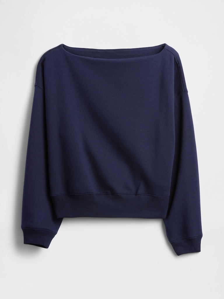 Oversized Boatneck Sweatshirt