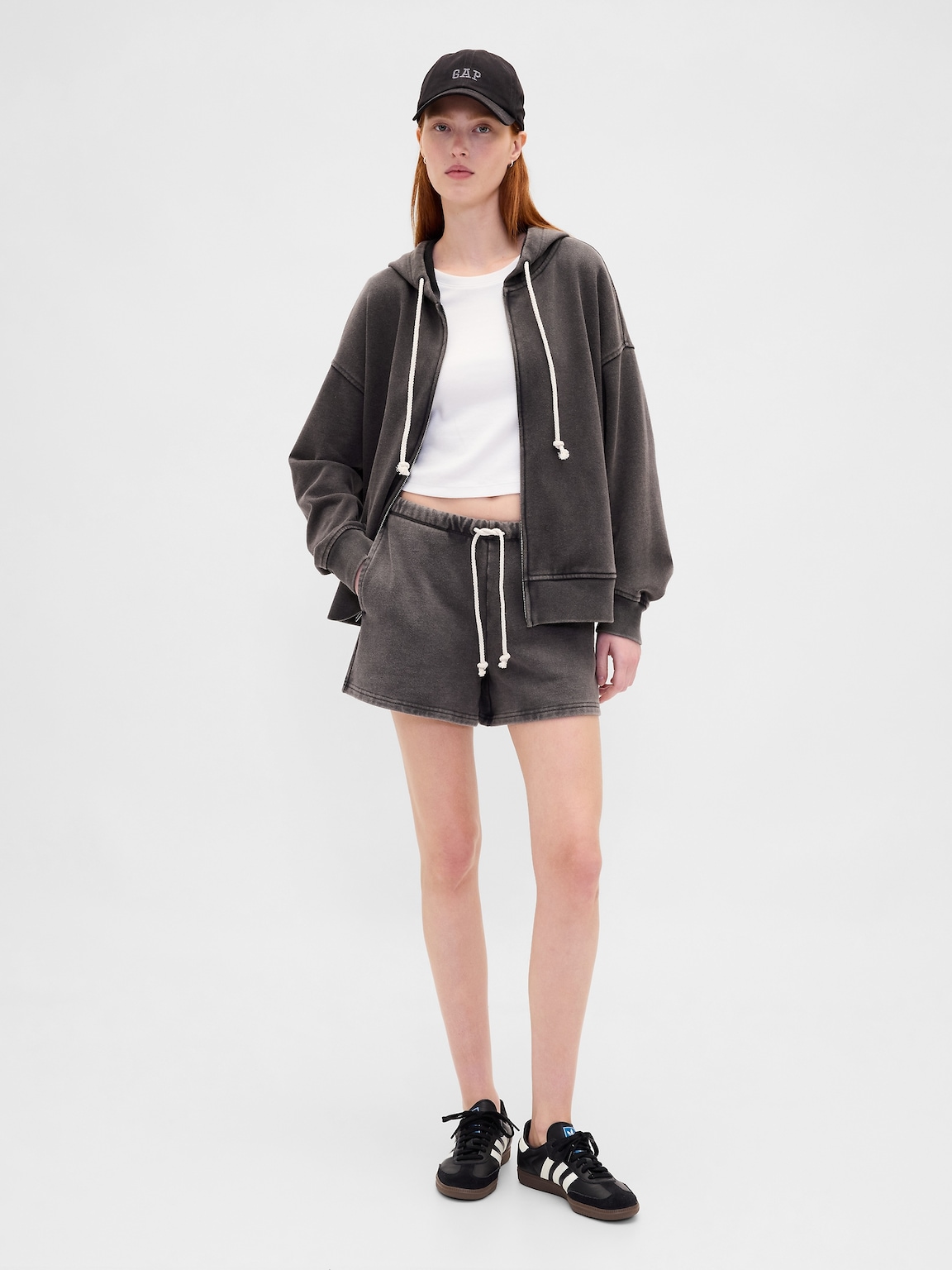 Heavyweight French Terry Oversized Zip Hoodie