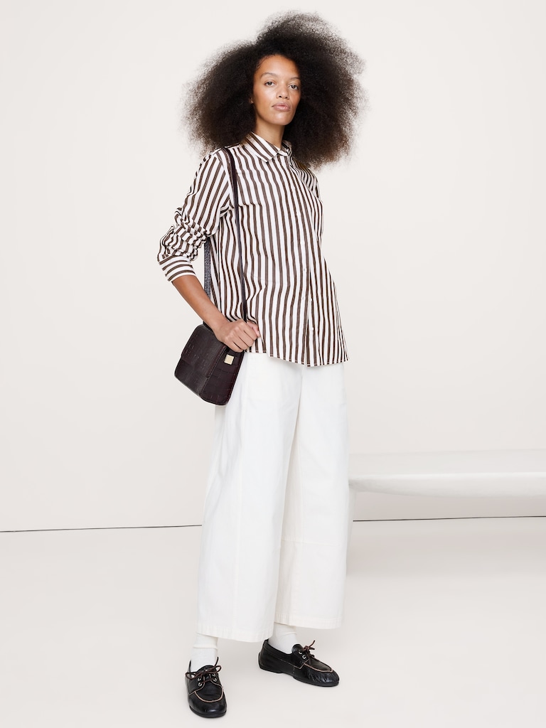 The Everyday Shirt in Cotton Poplin