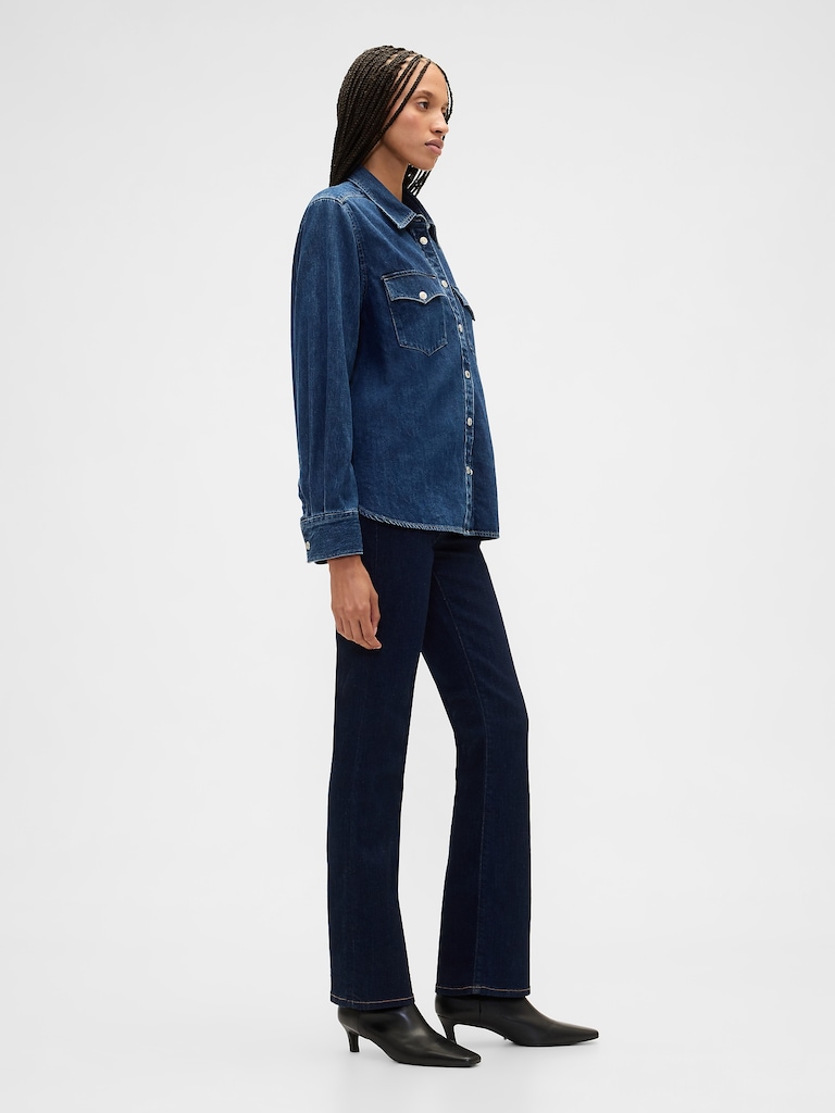 Mid Rise Universal Baby Boot Jeans