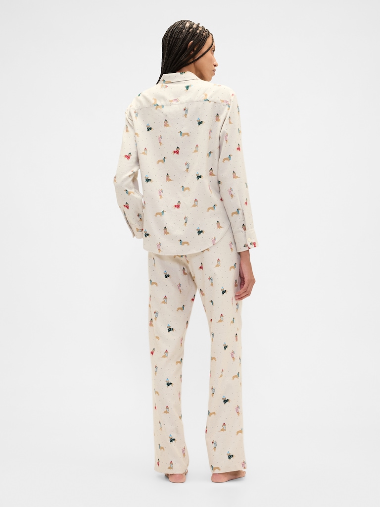 Flannel Pull-On PJ Pants