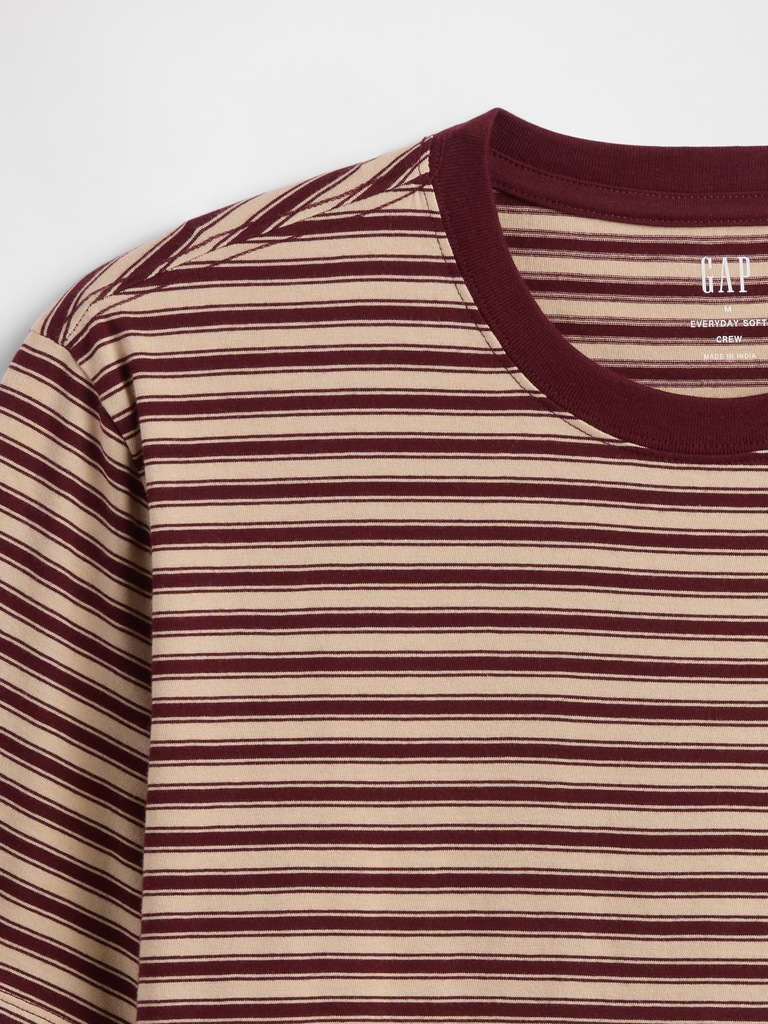 Everyday Soft Stripe Crewneck T-Shirt