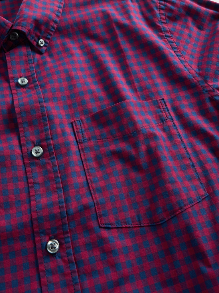 Stretch Poplin Shirt in Standard Fit