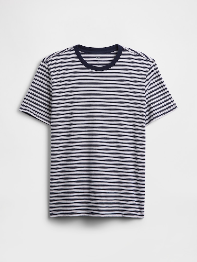 Everyday Soft Stripe Crewneck T-Shirt