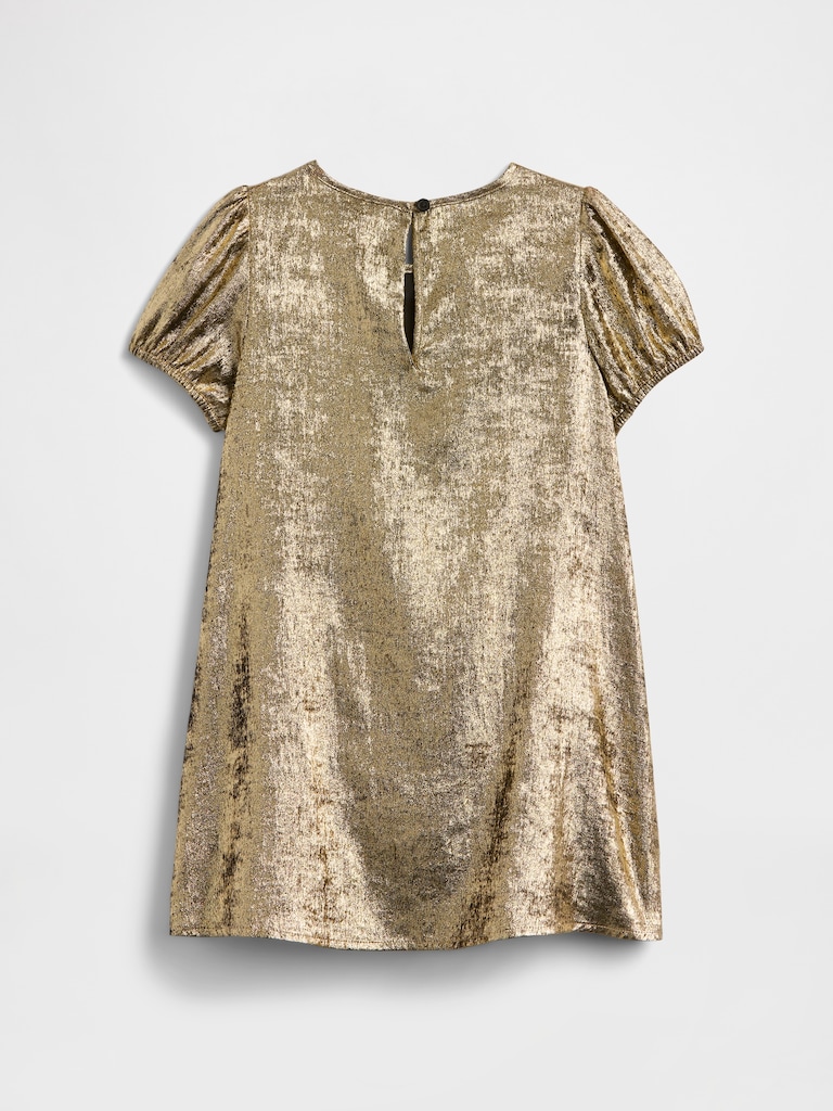 babyGap Puff Sleeve Bow Dress