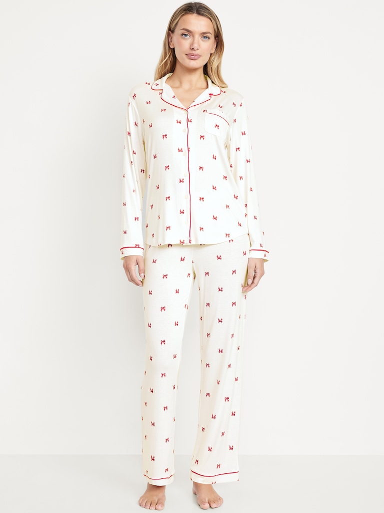 Sunday Sleep Knit Jersey Pant Set