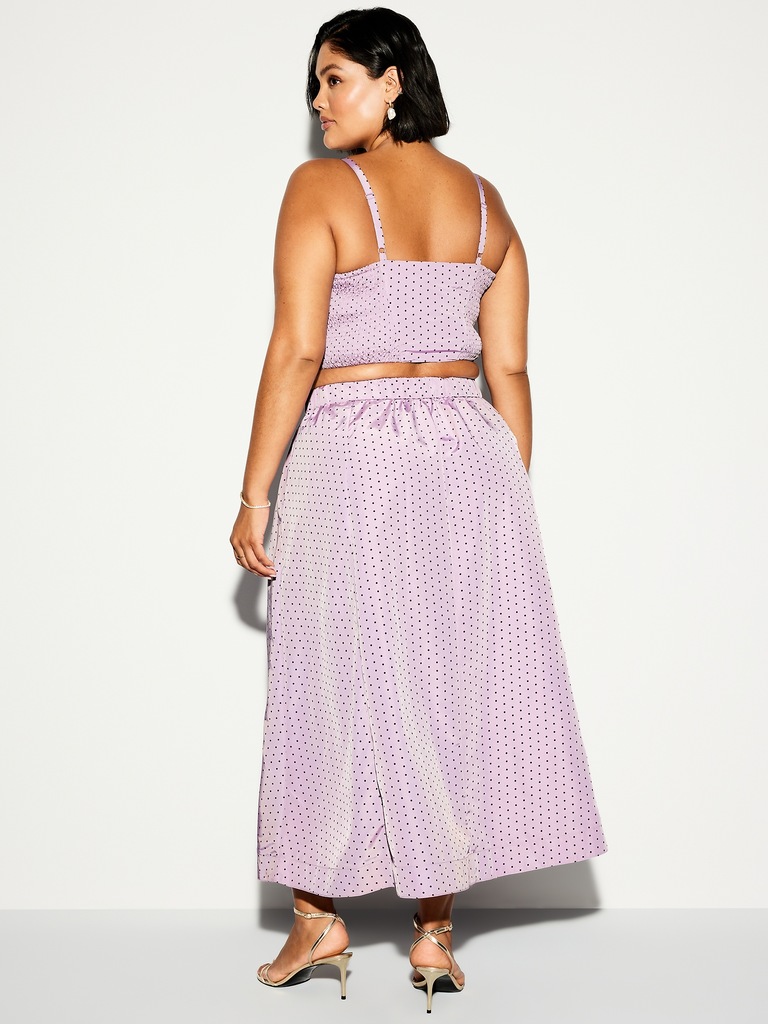 The Occasion by Old Navy High-Waisted Taffeta Midi Skirt