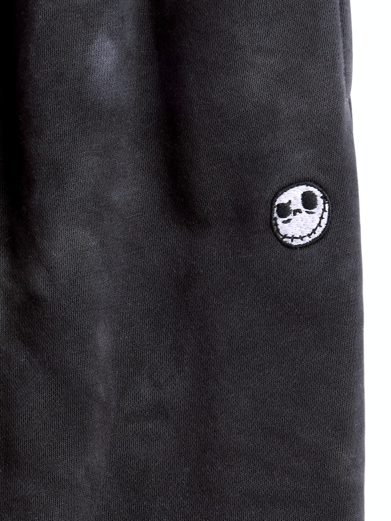 Gap × Disney Tim Burton’s The Nightmare Before Christmas Kids VintageSoft Skull Baggy Joggers