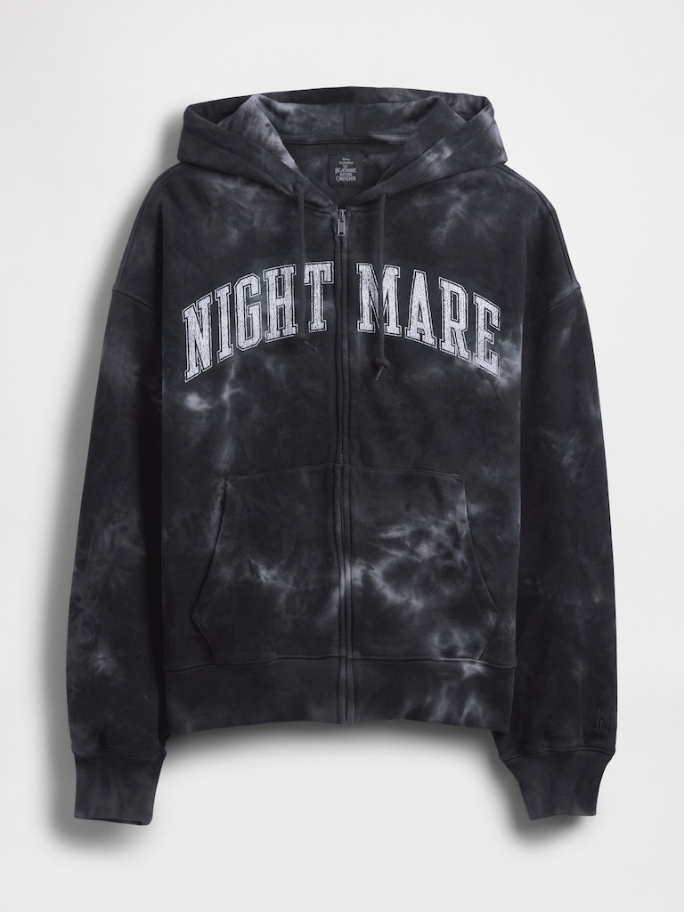 Gap × Disney Tim Burton’s The Nightmare Before Christmas Heavyweight Zip Hoodie