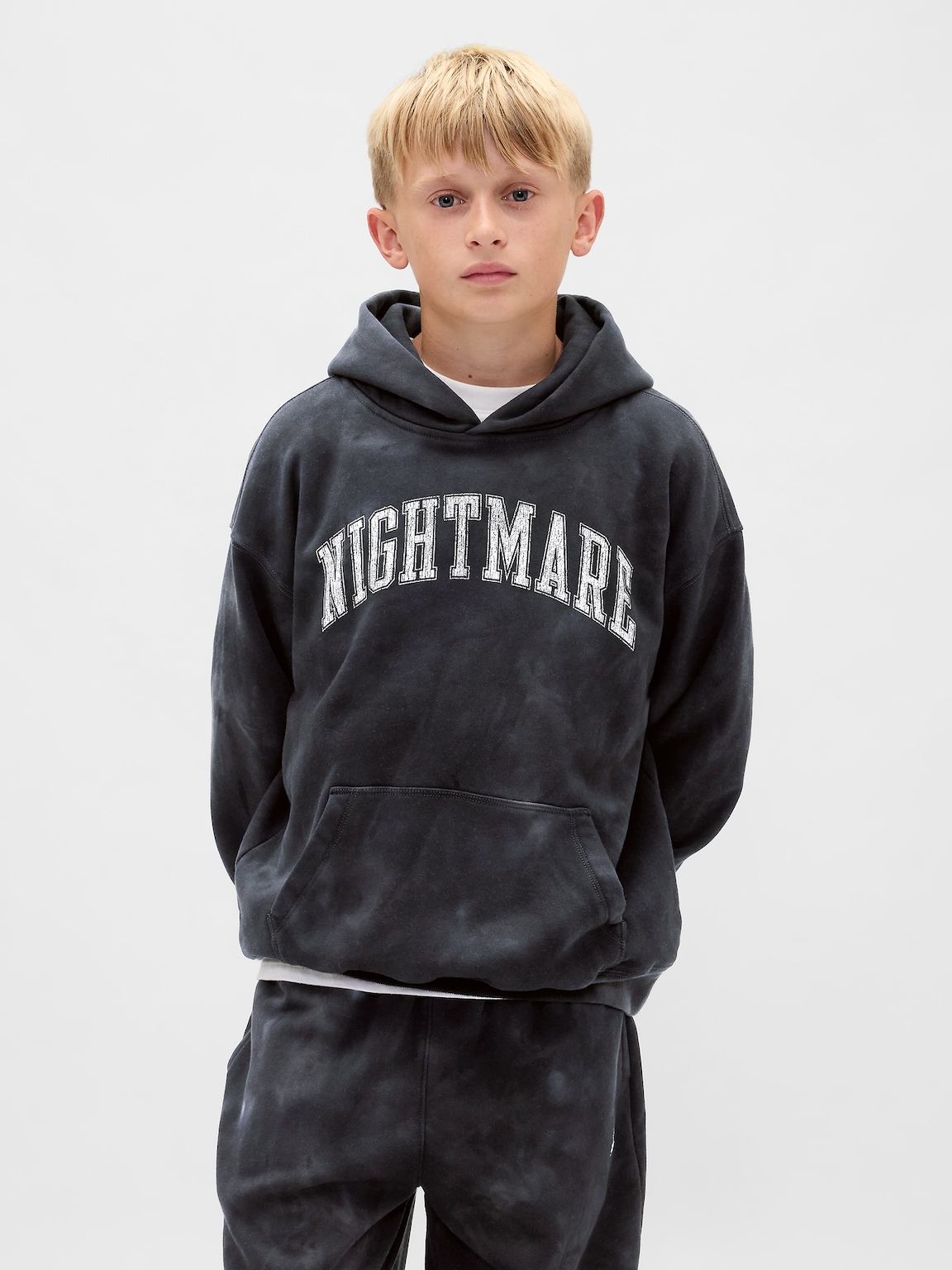 Gap × Disney Tim Burton’s The Nightmare Before Christmas Kids VintageSoft Graphic Hoodie