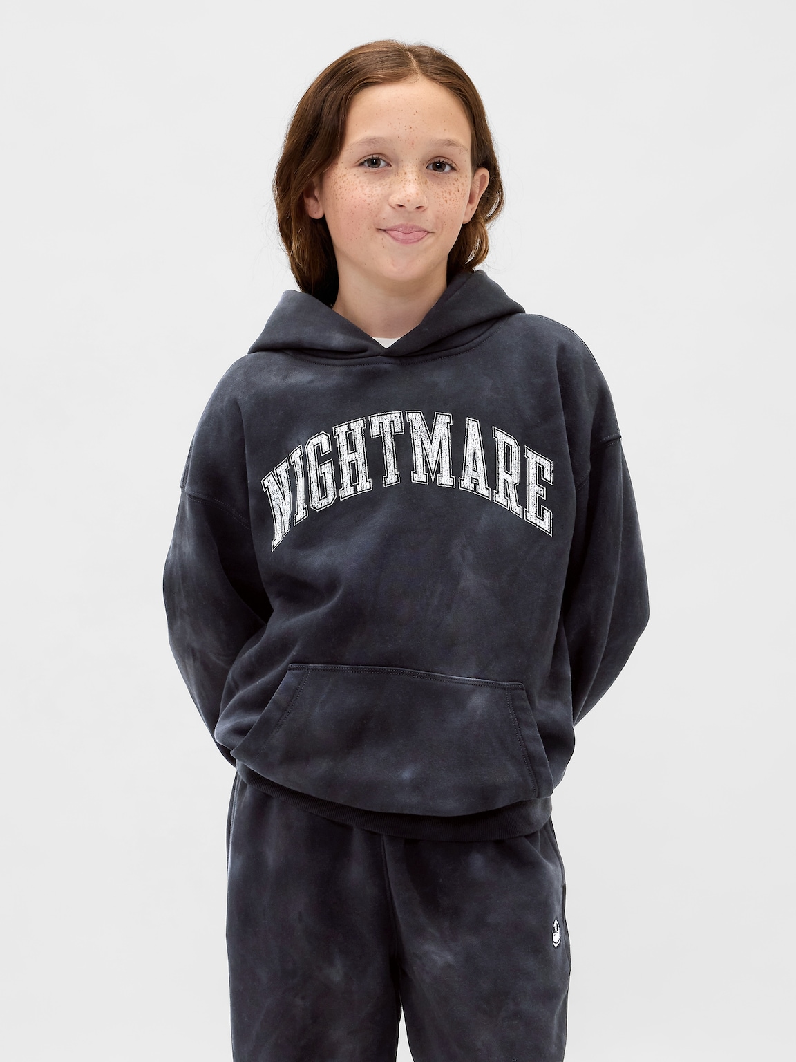 Gap × Disney Tim Burton’s The Nightmare Before Christmas Kids VintageSoft Graphic Hoodie