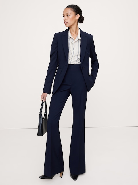 Women's Blue Pants | Banana Republic