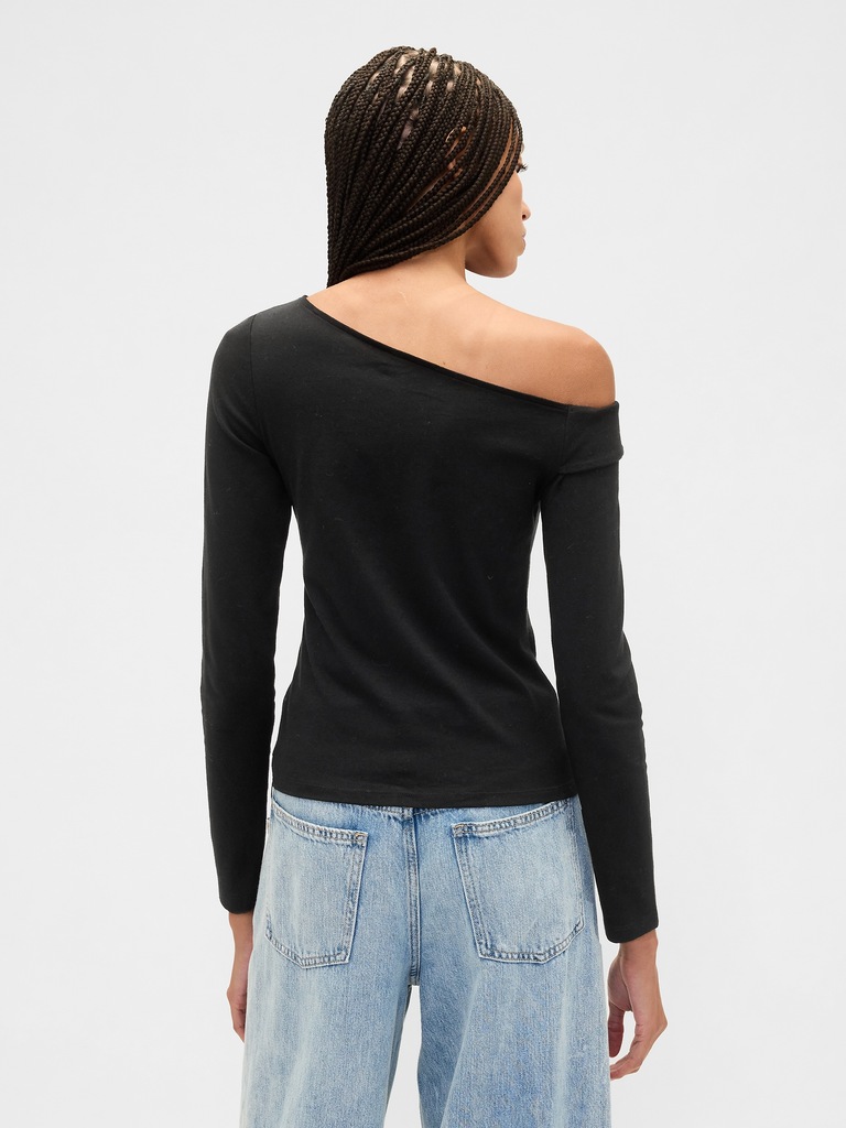 Stretch One-Shoulder Top