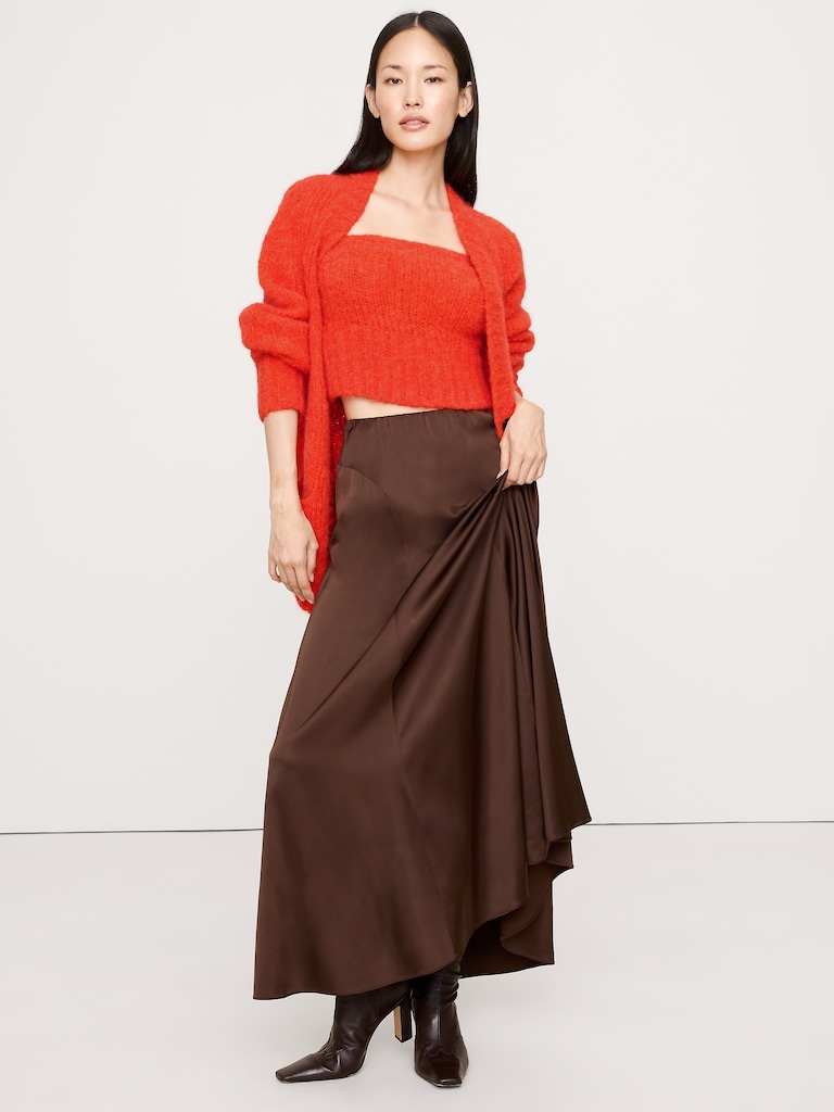 Italian Alpaca-Blend Cardigan