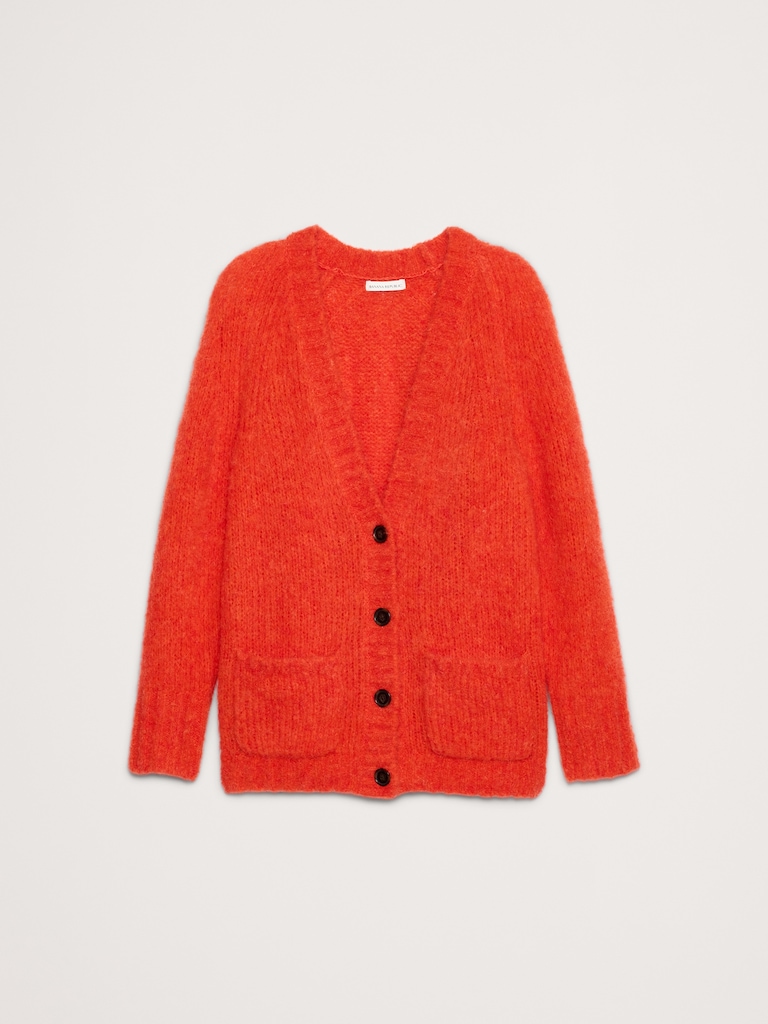 Italian Alpaca-Blend Cardigan