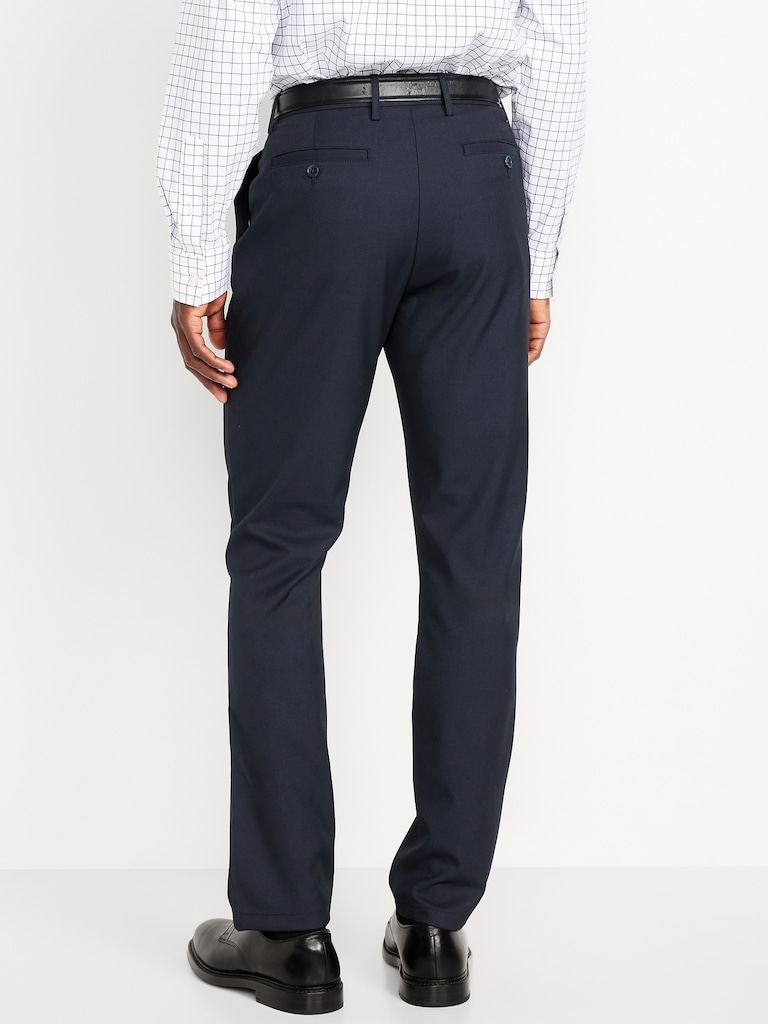 Slim-Fit Twill Dress Pants