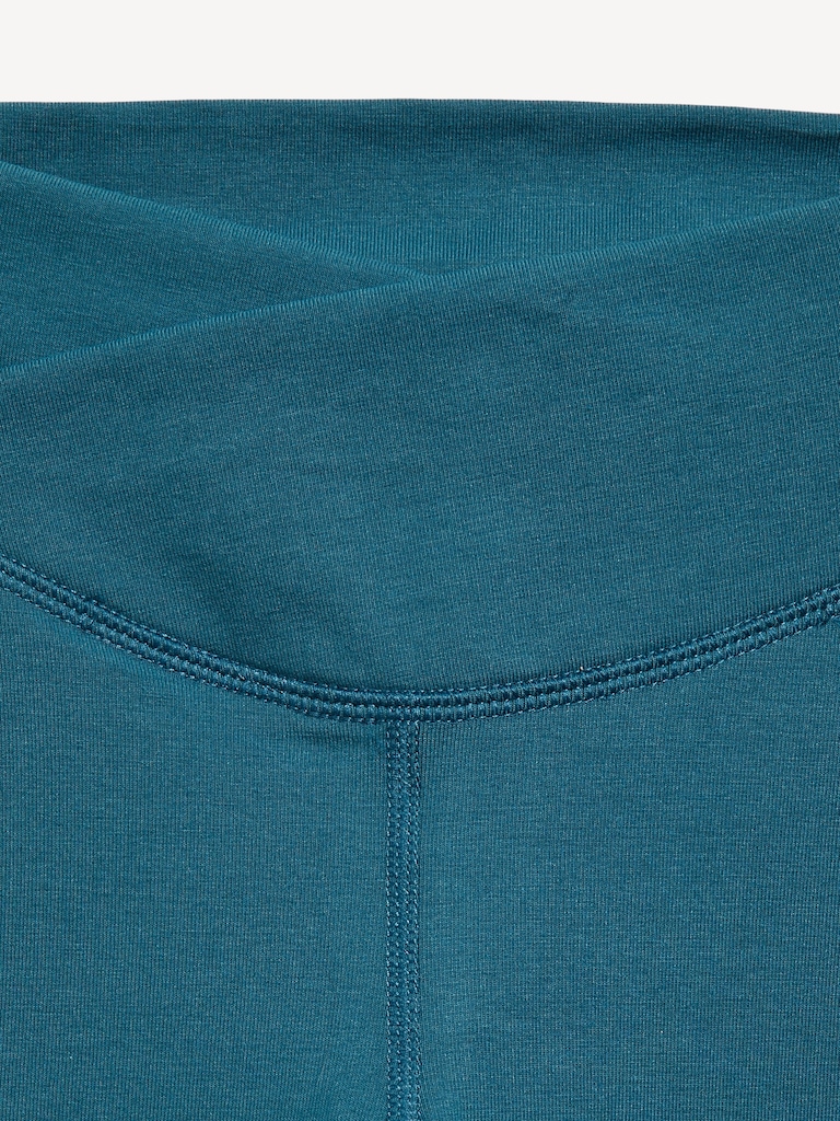 High-Waisted PowerChill Crossover Flared Leggings for Girls