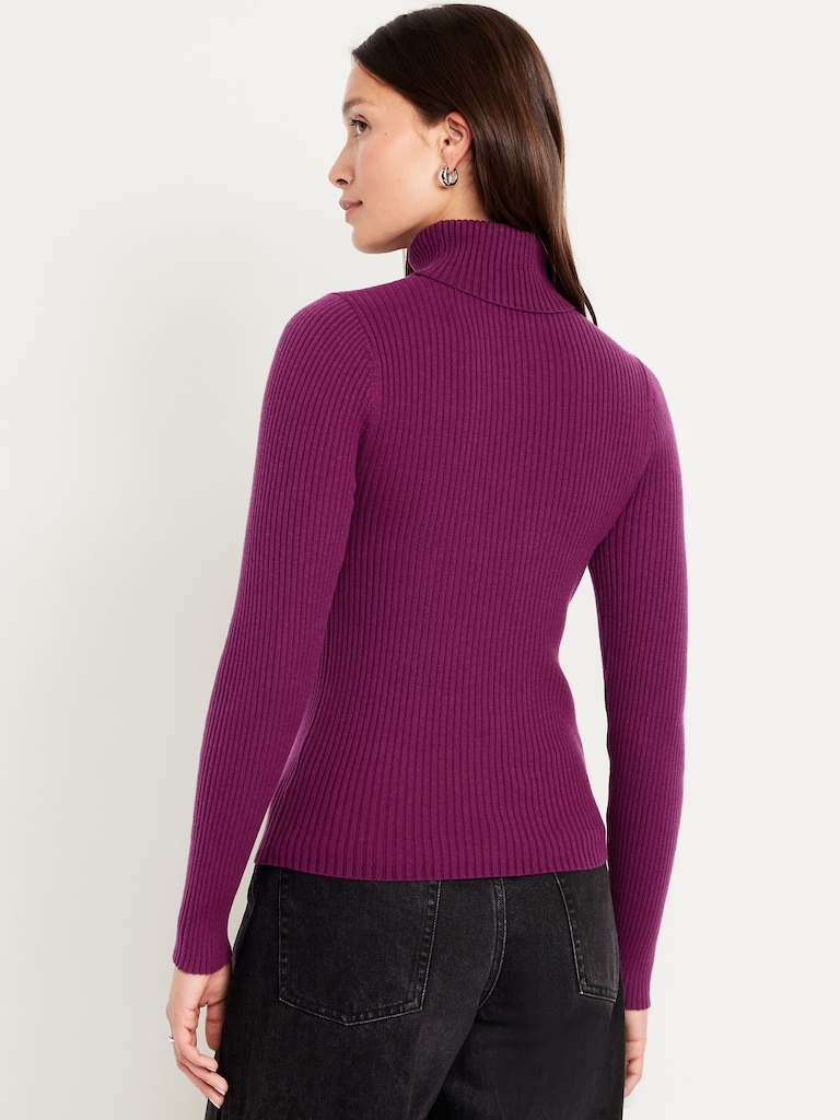 SoSoft Lite Rib Turtleneck Sweater