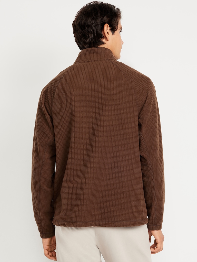 Waffle Half-Zip Performance Pullover
