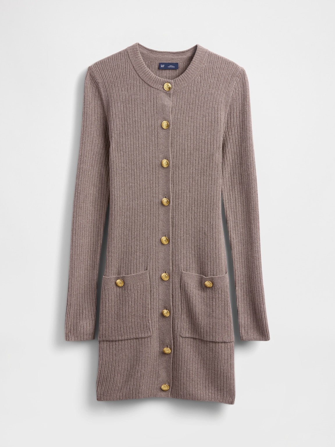 CashSoft Rib Pocket Mini Sweater Dress