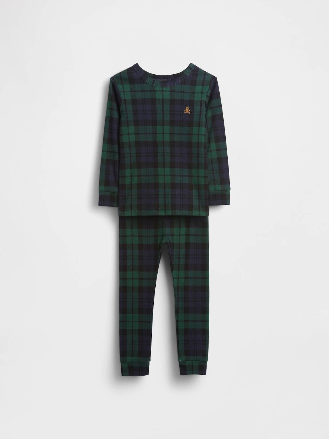 Kids & Baby Organic Brushed Cotton Holiday PJ Set