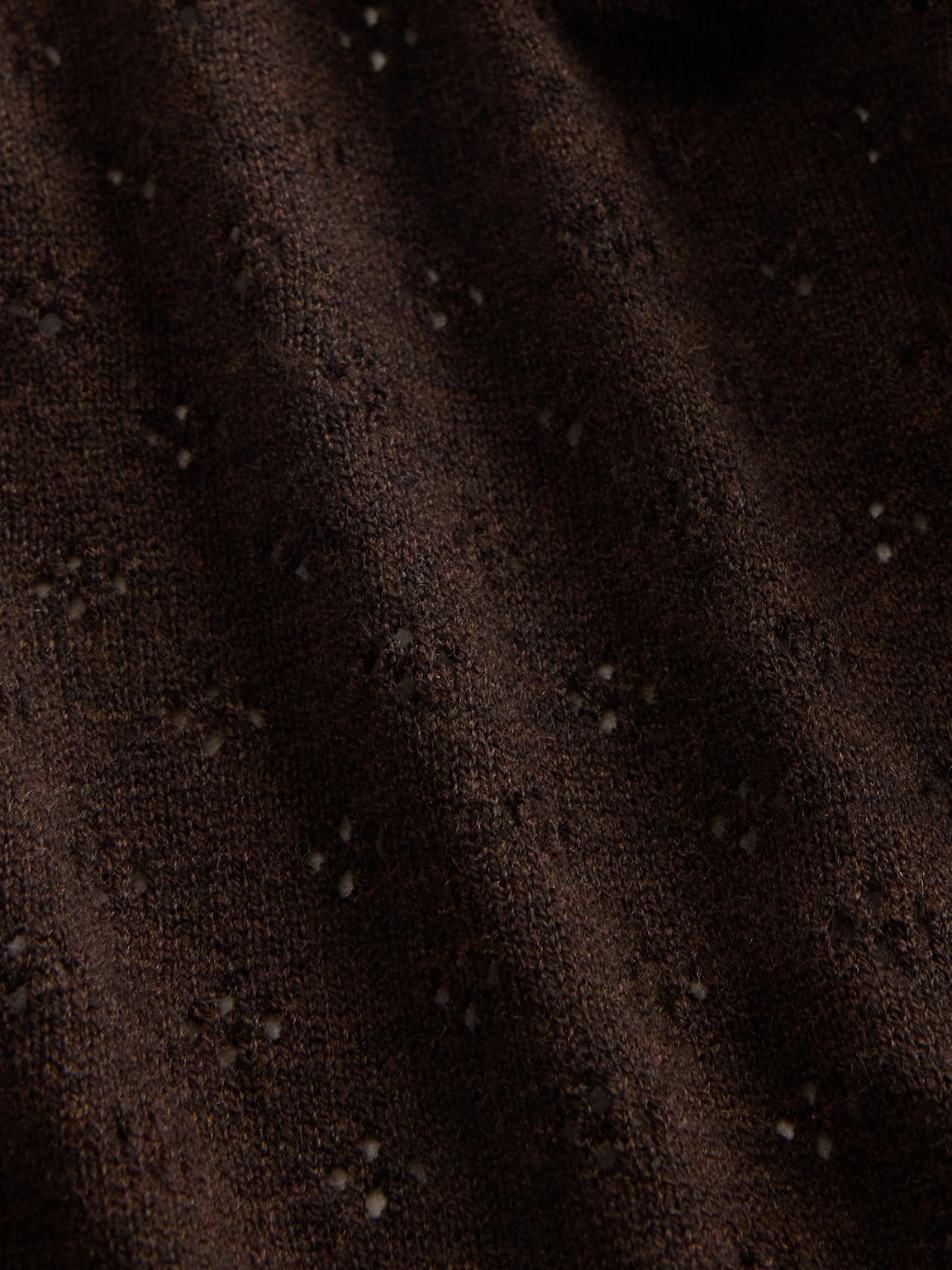 Oversized Pointelle Turtleneck