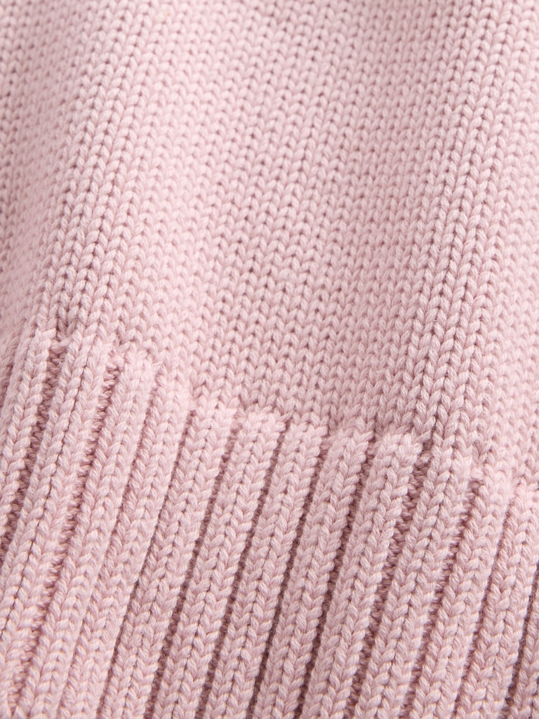 100% Cotton Oversized Mockneck Sweater