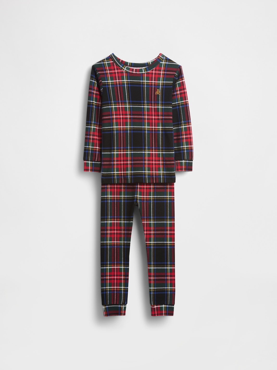 Kids & Baby Organic Brushed Cotton Holiday PJ Set