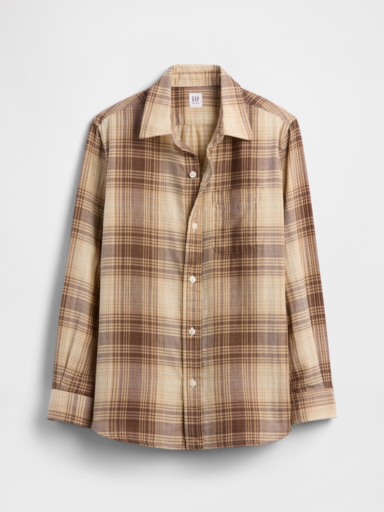 Kids Plaid Shirt