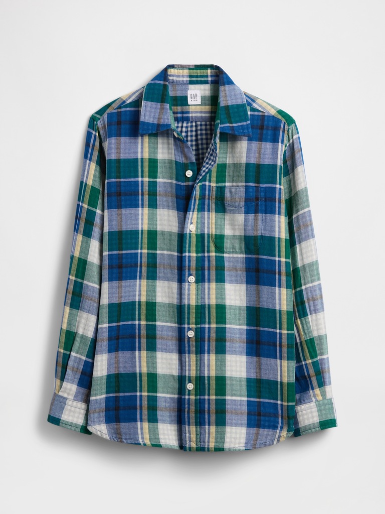 Kids Plaid Shirt