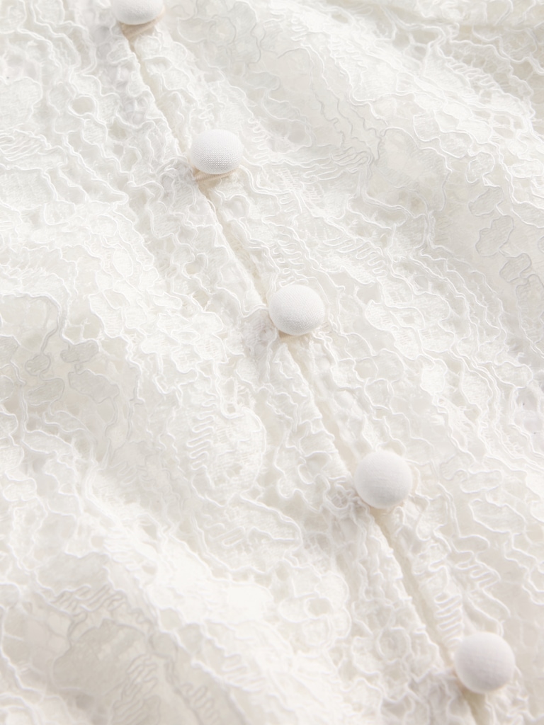 Lace V-Neck Top