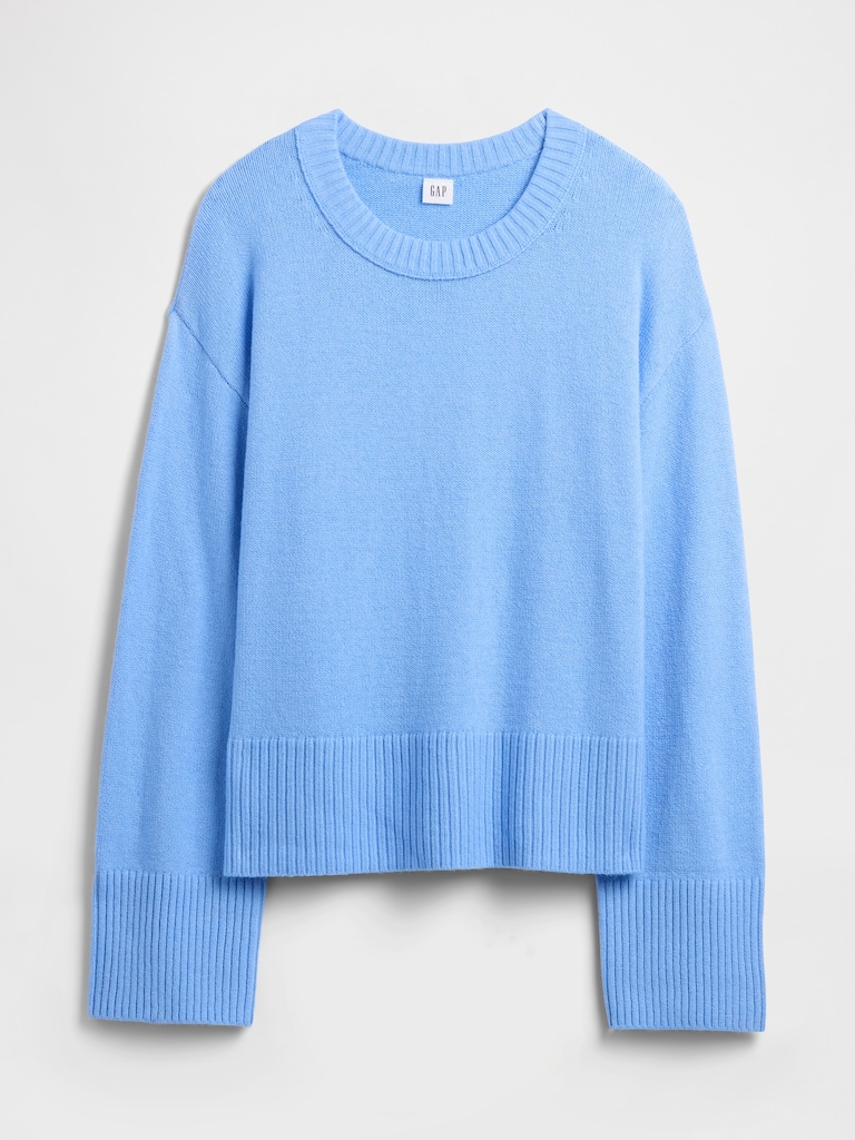 CashSoft Relaxed Crewneck Sweater