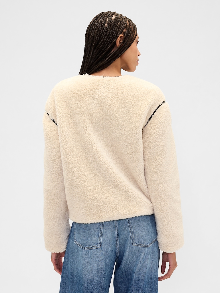 Relaxed Sherpa Jacket