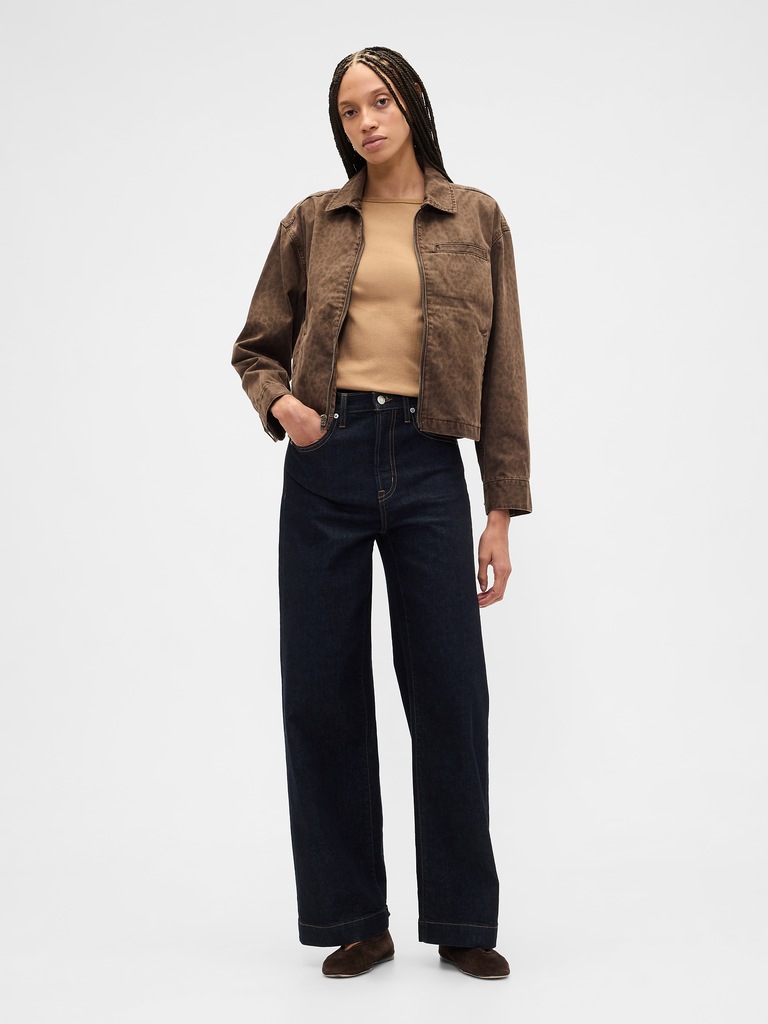 Modern Ribbed Boatneck T-Shirt