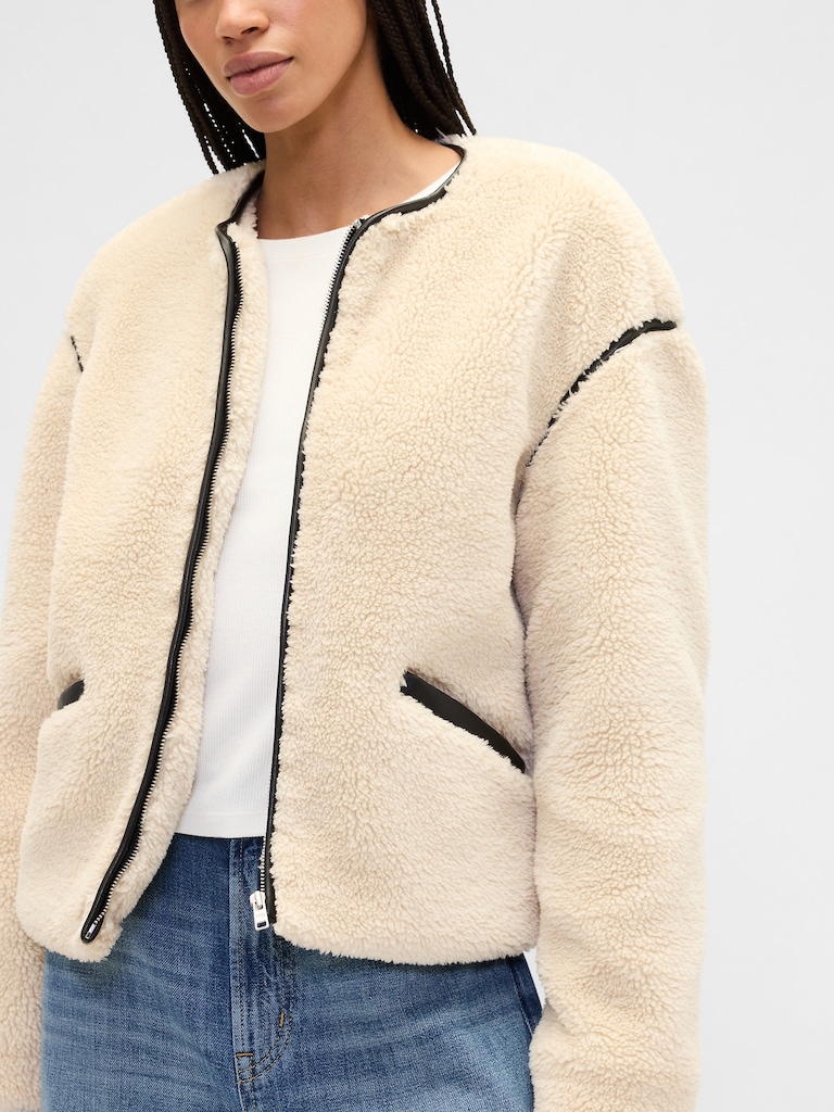 Relaxed Sherpa Jacket