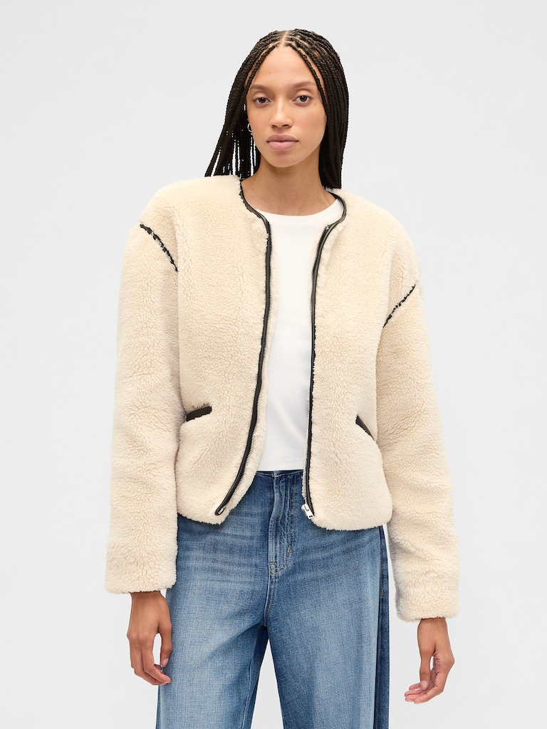 Relaxed Sherpa Jacket