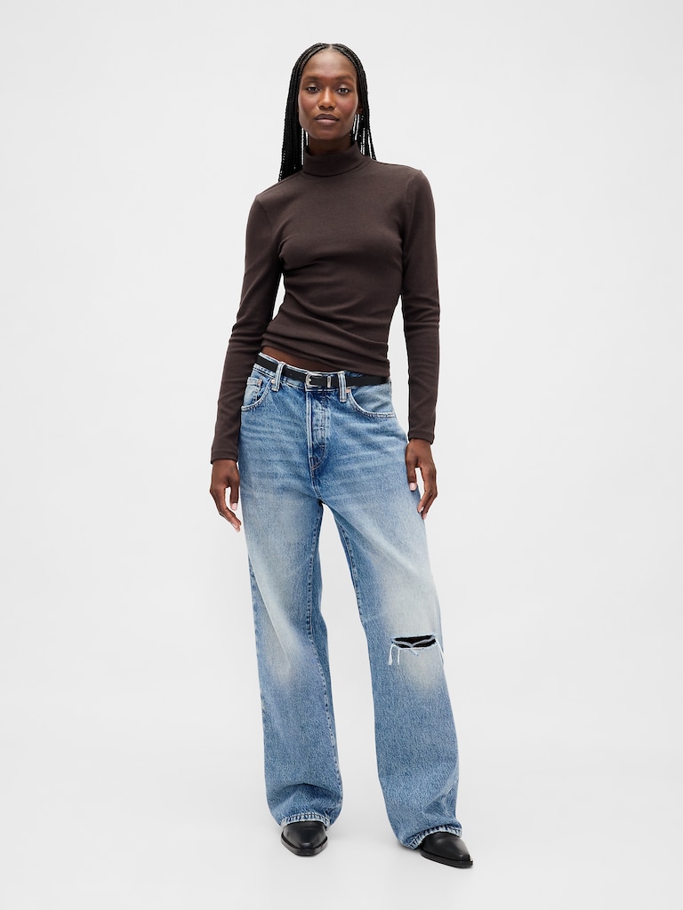 Modern Rib Turtleneck