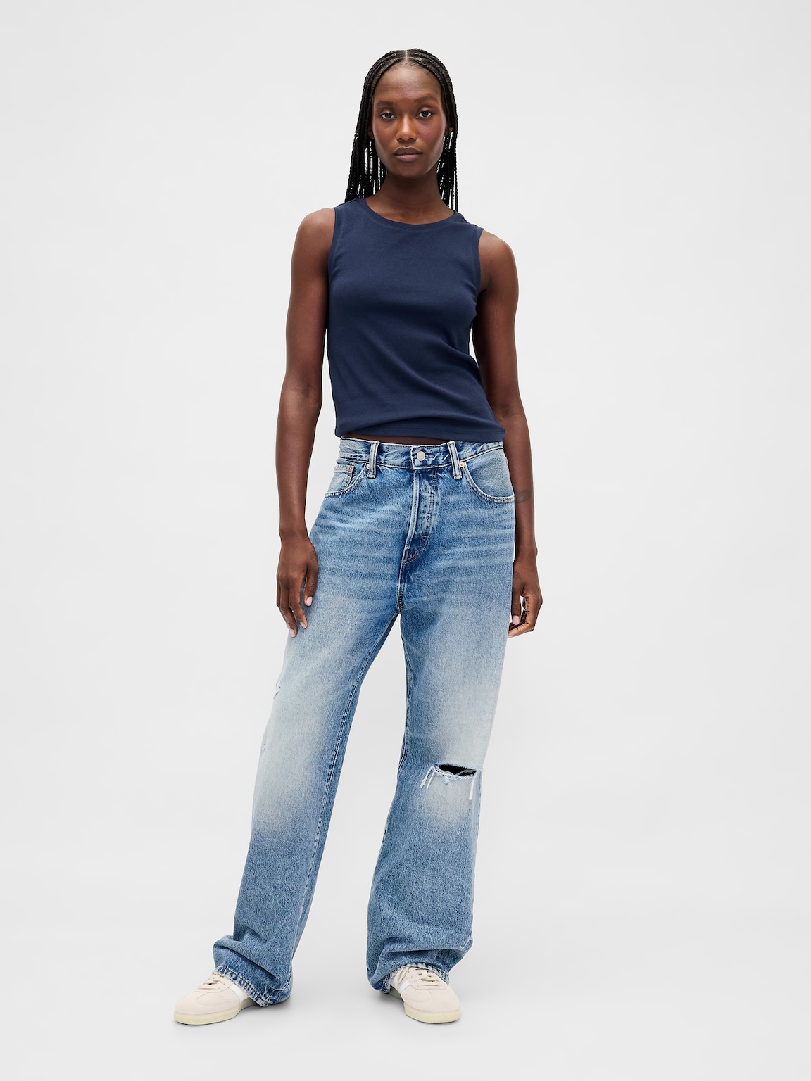 Modern Shell Tank Top